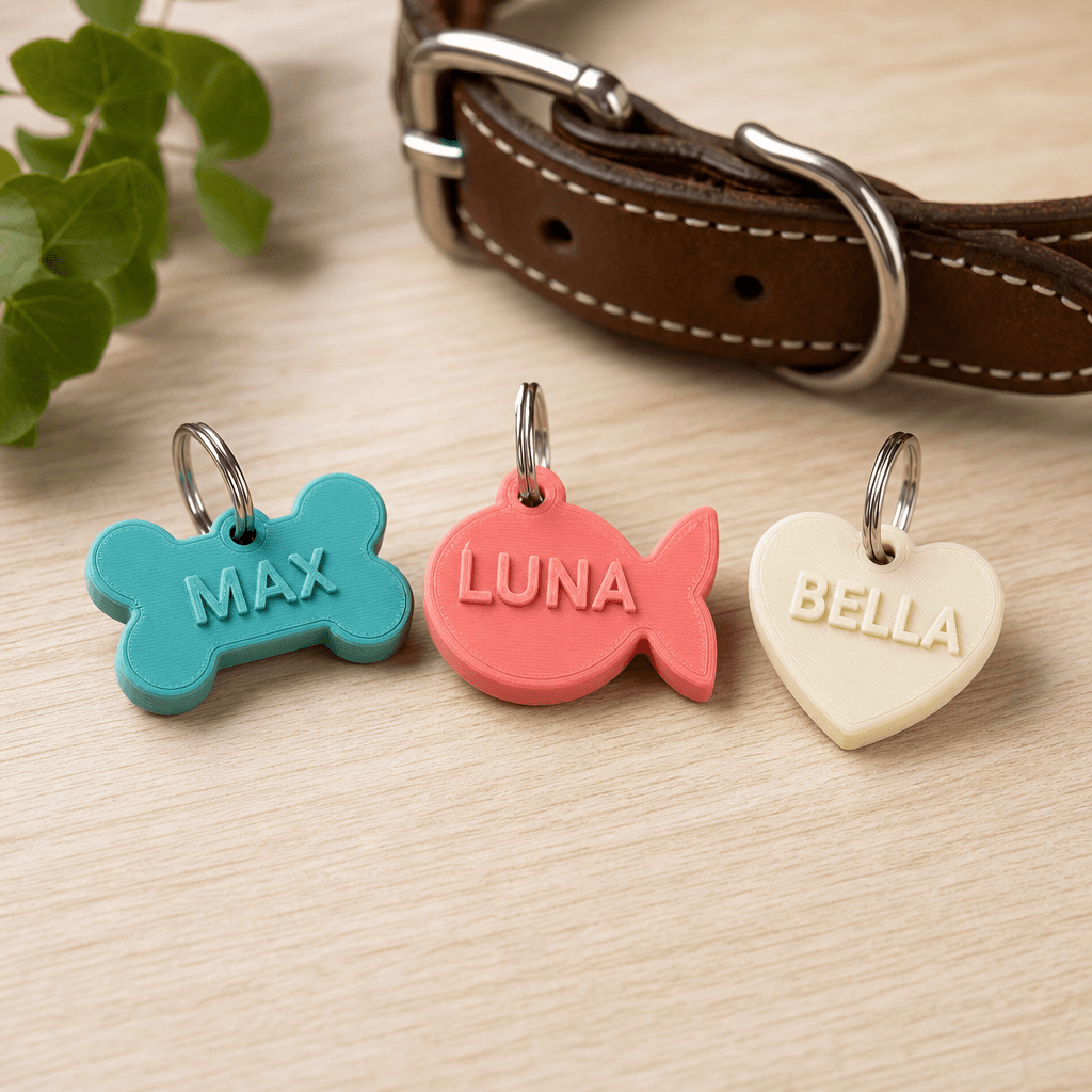 Комплект charms за нашийник – 3D печат по поръчка