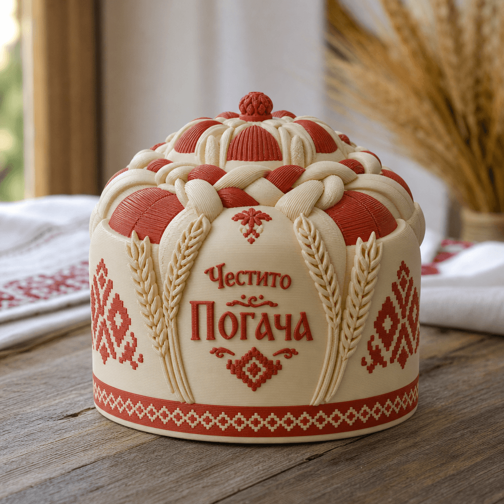 Фигурка за погача – 3D печат по поръчка